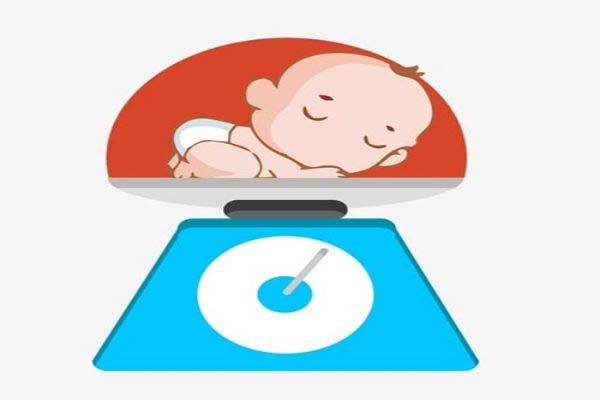 وزن گیری نوزاد در ماه اول