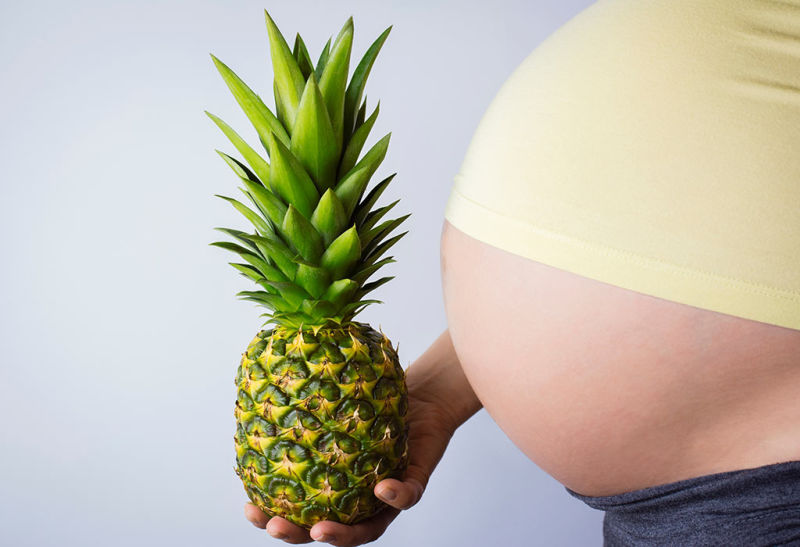 خواص آناناس در بارداری 