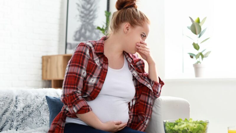 علت حالت تهوع بعد از خوردن غذا در بارداری