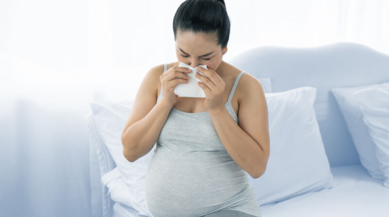علت سرفه در بارداری